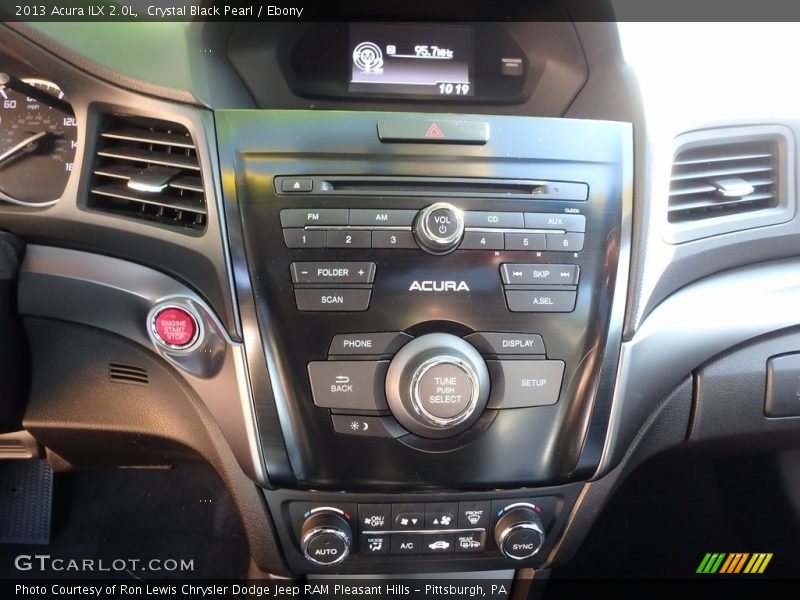 Crystal Black Pearl / Ebony 2013 Acura ILX 2.0L