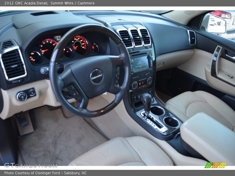 Summit White / Cashmere 2012 GMC Acadia Denali