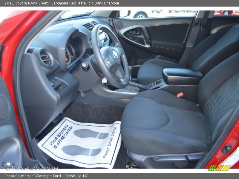 Barcelona Red Metallic / Dark Charcoal 2011 Toyota RAV4 Sport