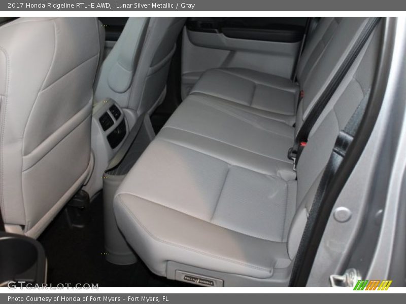 Lunar Silver Metallic / Gray 2017 Honda Ridgeline RTL-E AWD