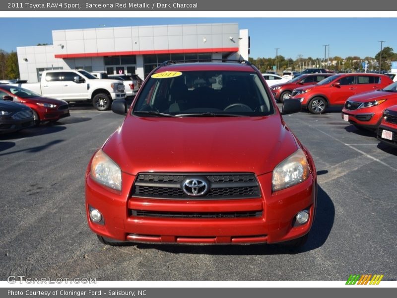 Barcelona Red Metallic / Dark Charcoal 2011 Toyota RAV4 Sport