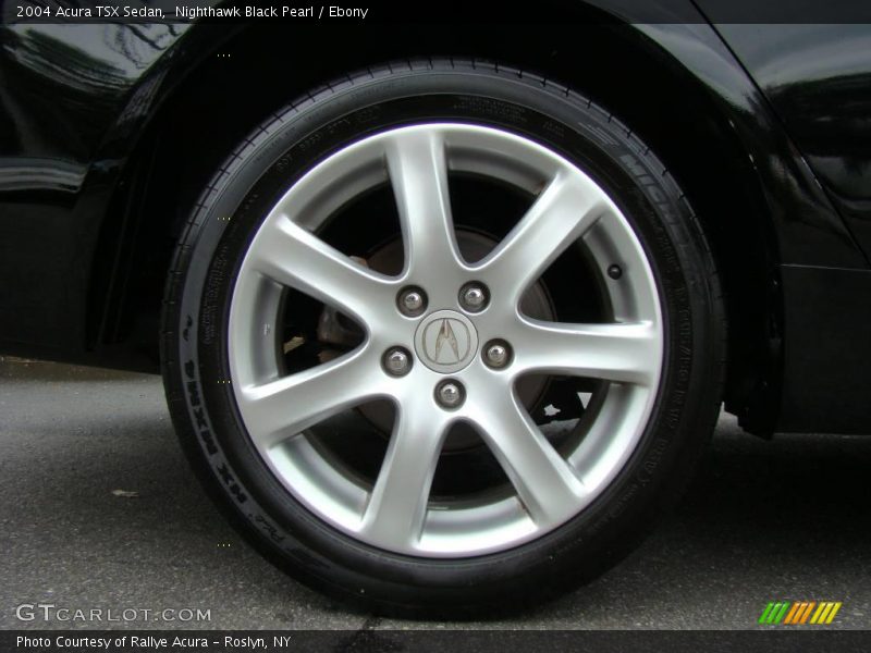 Nighthawk Black Pearl / Ebony 2004 Acura TSX Sedan