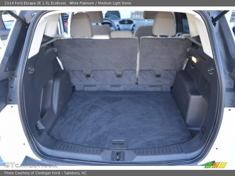 White Platinum / Medium Light Stone 2014 Ford Escape SE 1.6L EcoBoost