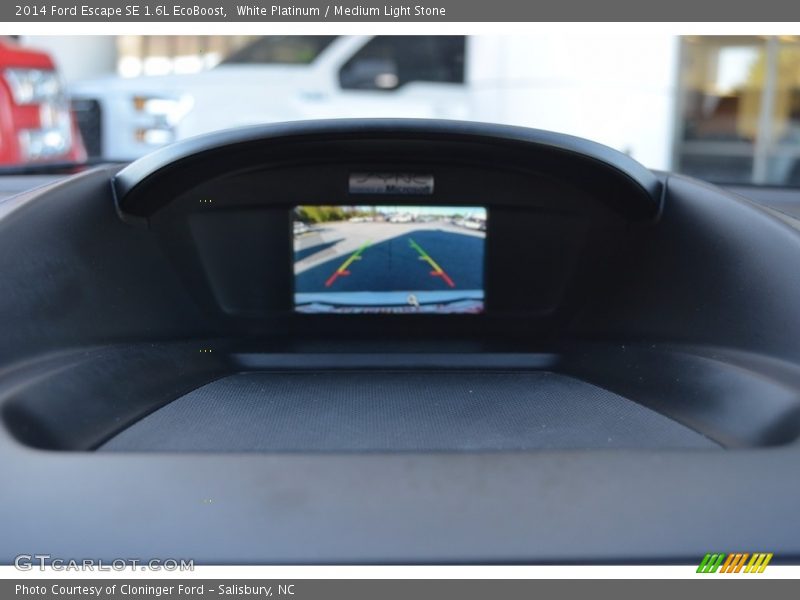 White Platinum / Medium Light Stone 2014 Ford Escape SE 1.6L EcoBoost