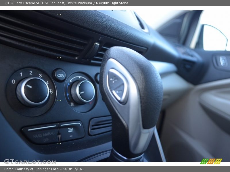 White Platinum / Medium Light Stone 2014 Ford Escape SE 1.6L EcoBoost