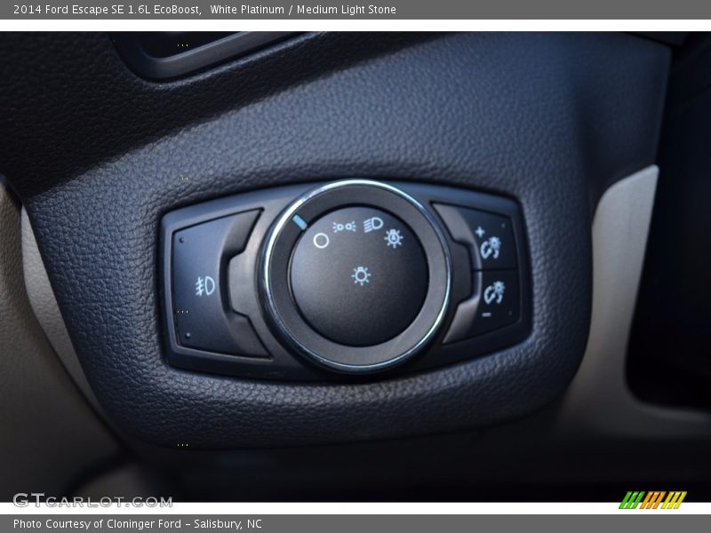 White Platinum / Medium Light Stone 2014 Ford Escape SE 1.6L EcoBoost