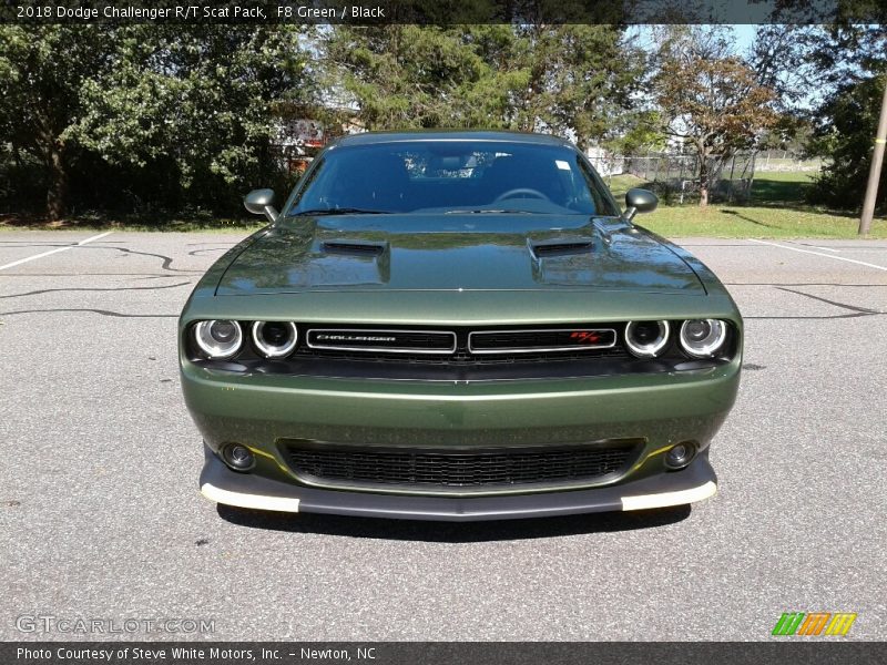 F8 Green / Black 2018 Dodge Challenger R/T Scat Pack