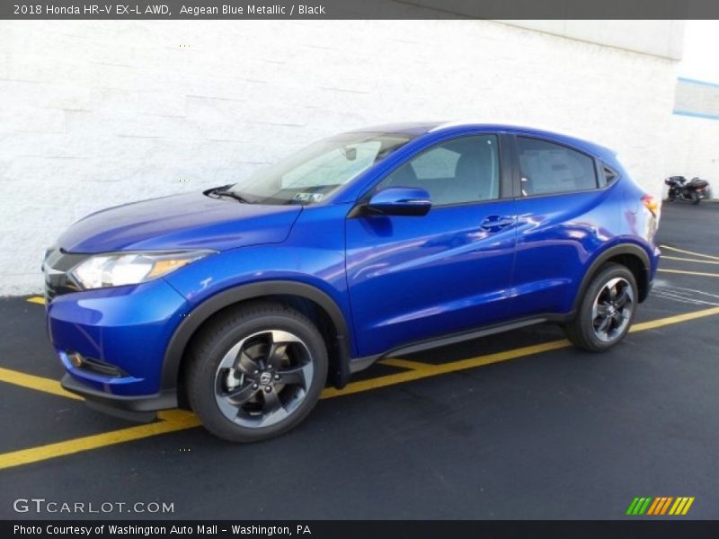  2018 HR-V EX-L AWD Aegean Blue Metallic