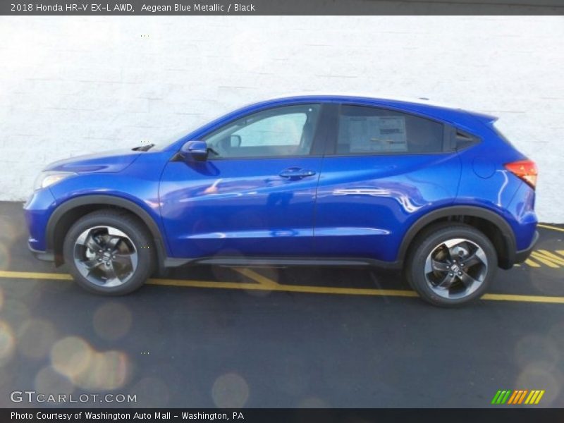  2018 HR-V EX-L AWD Aegean Blue Metallic
