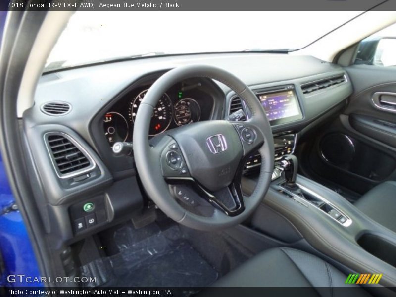  2018 HR-V EX-L AWD Black Interior