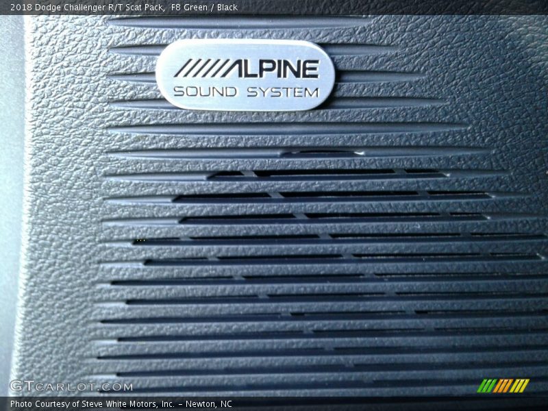 F8 Green / Black 2018 Dodge Challenger R/T Scat Pack