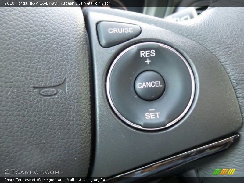 Controls of 2018 HR-V EX-L AWD