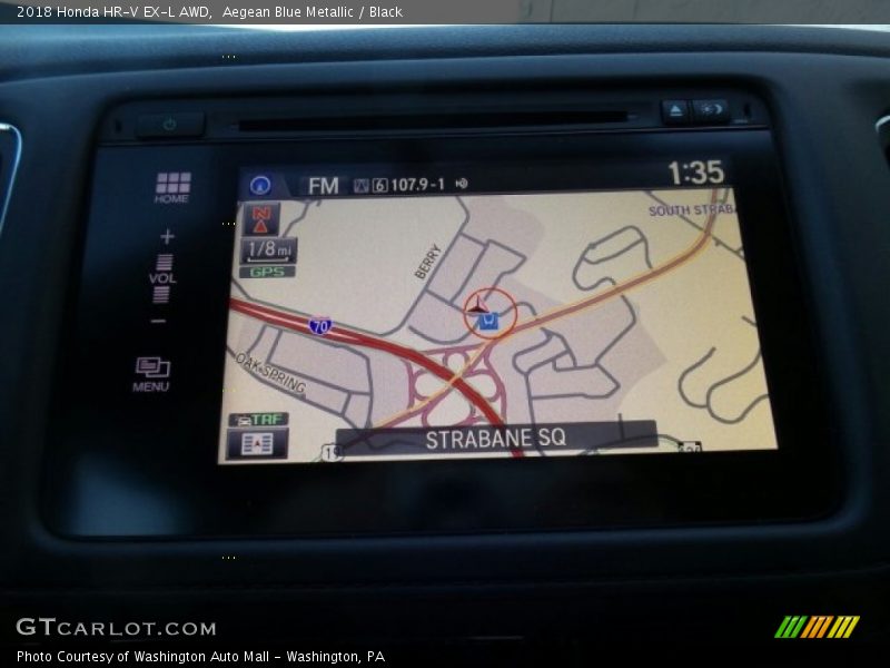 Navigation of 2018 HR-V EX-L AWD