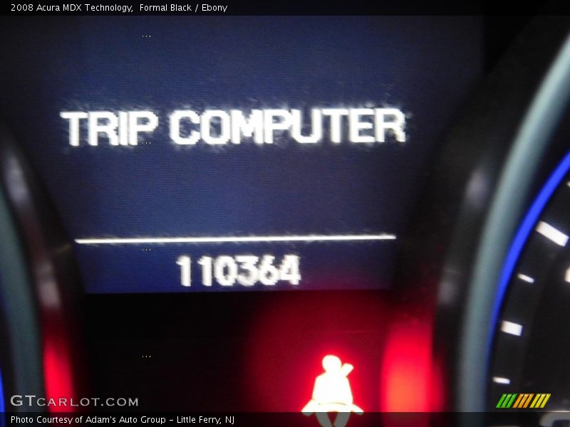 Formal Black / Ebony 2008 Acura MDX Technology