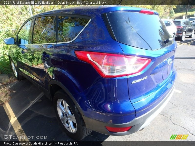Deep Impact Blue / Charcoal Black 2014 Ford Escape SE 1.6L EcoBoost