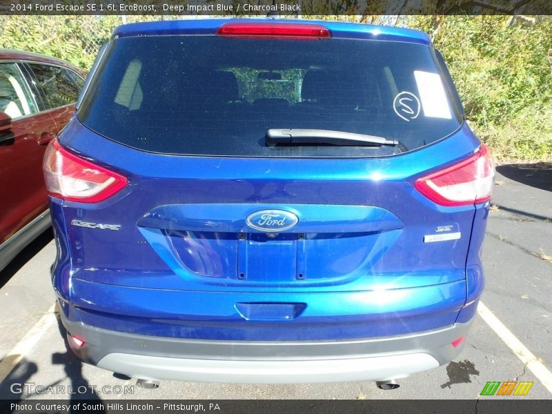 Deep Impact Blue / Charcoal Black 2014 Ford Escape SE 1.6L EcoBoost