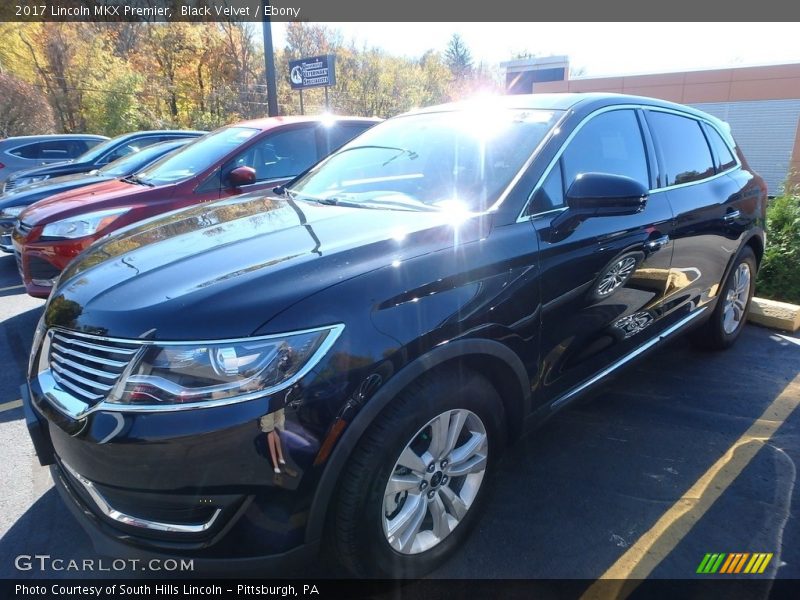 Black Velvet / Ebony 2017 Lincoln MKX Premier