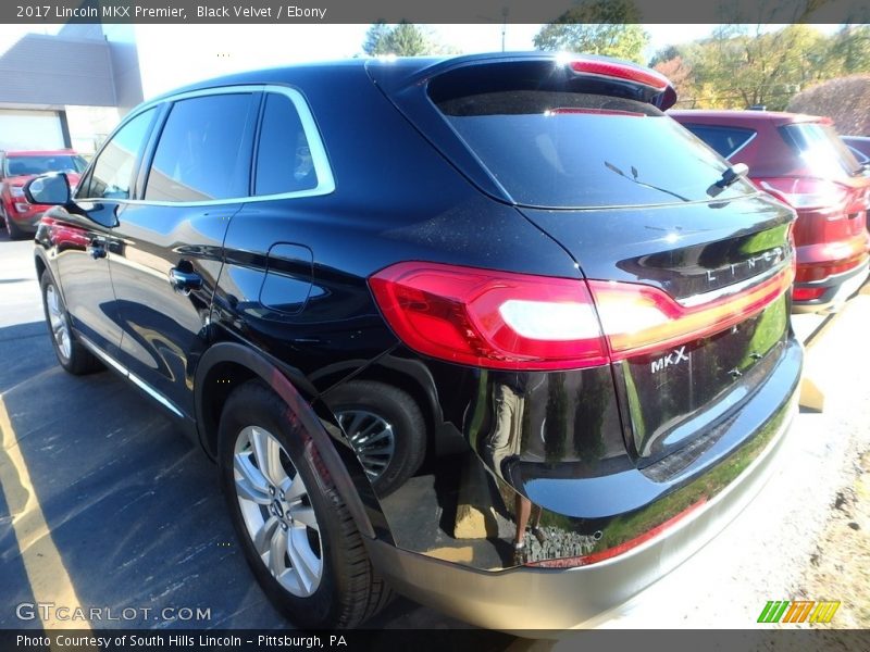 Black Velvet / Ebony 2017 Lincoln MKX Premier