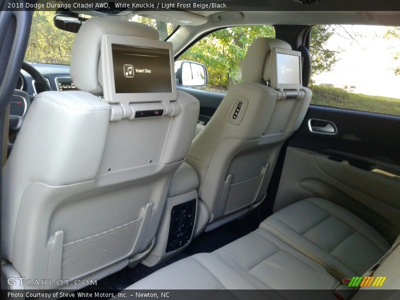 White Knuckle / Light Frost Beige/Black 2018 Dodge Durango Citadel AWD