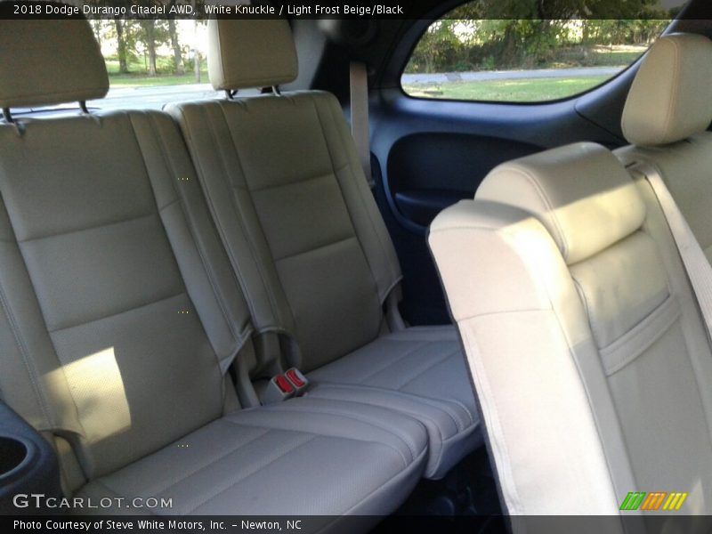 White Knuckle / Light Frost Beige/Black 2018 Dodge Durango Citadel AWD
