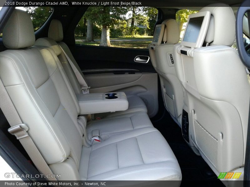 White Knuckle / Light Frost Beige/Black 2018 Dodge Durango Citadel AWD