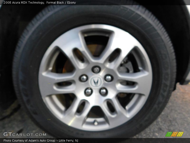 Formal Black / Ebony 2008 Acura MDX Technology