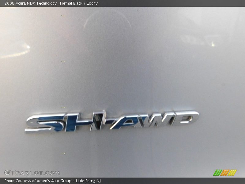 Formal Black / Ebony 2008 Acura MDX Technology