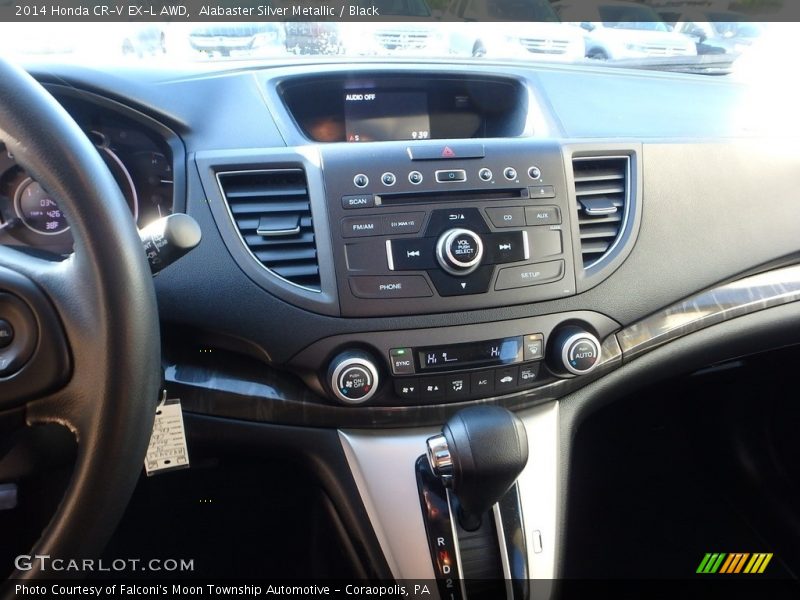 Alabaster Silver Metallic / Black 2014 Honda CR-V EX-L AWD