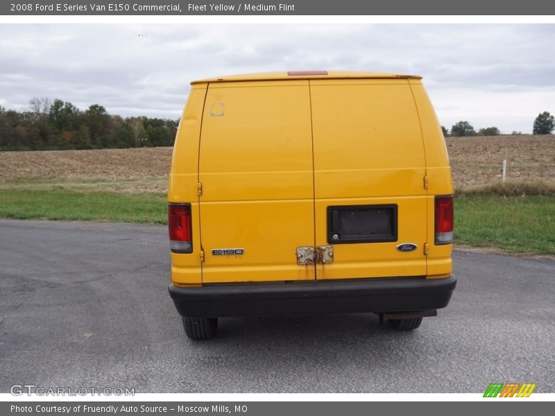 Fleet Yellow / Medium Flint 2008 Ford E Series Van E150 Commercial