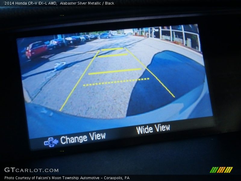 Alabaster Silver Metallic / Black 2014 Honda CR-V EX-L AWD