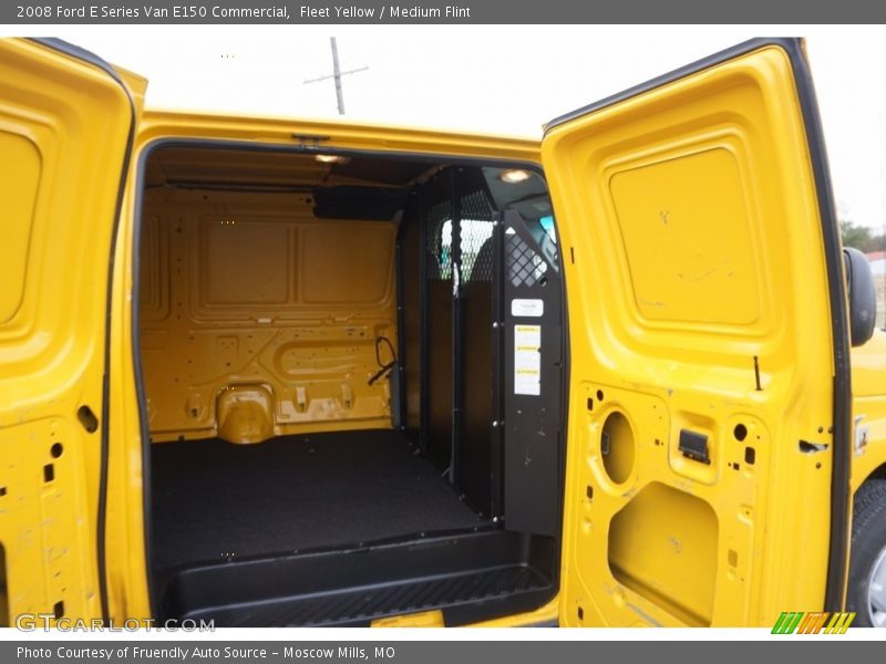 Fleet Yellow / Medium Flint 2008 Ford E Series Van E150 Commercial