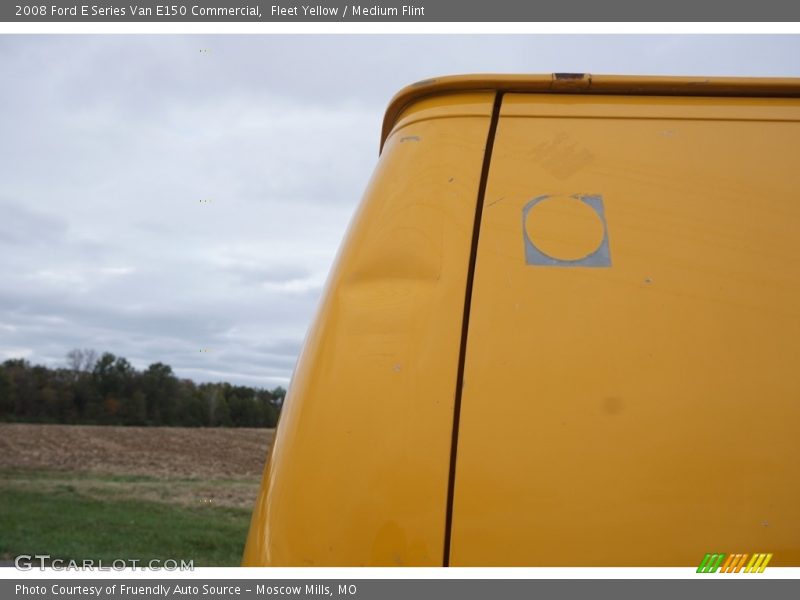 Fleet Yellow / Medium Flint 2008 Ford E Series Van E150 Commercial