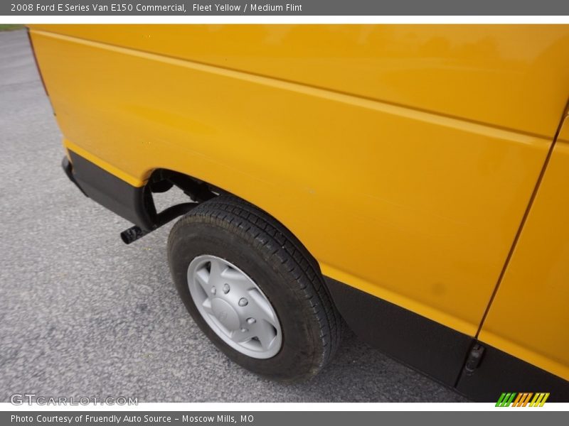 Fleet Yellow / Medium Flint 2008 Ford E Series Van E150 Commercial