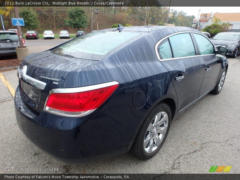 Midnight Blue Metallic / Cocoa/Cashmere 2011 Buick LaCrosse CXL