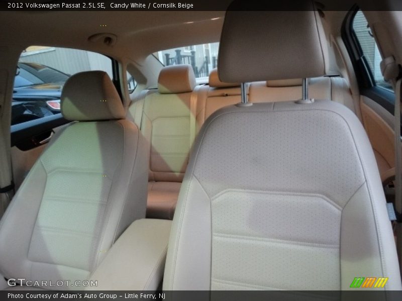 Candy White / Cornsilk Beige 2012 Volkswagen Passat 2.5L SE