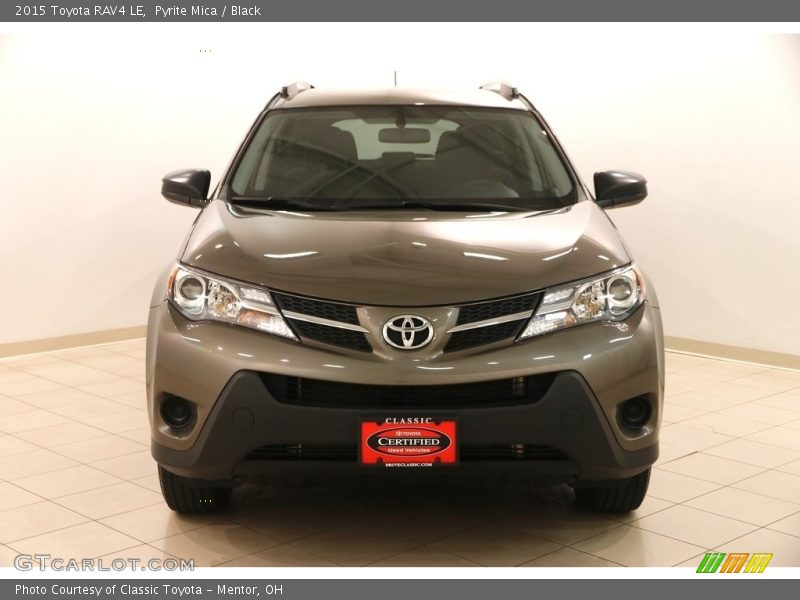 Pyrite Mica / Black 2015 Toyota RAV4 LE