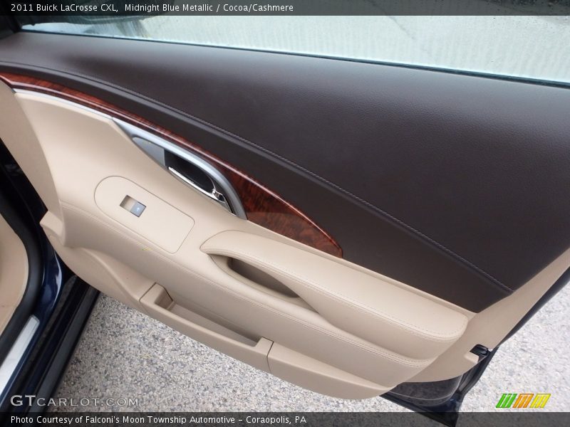 Midnight Blue Metallic / Cocoa/Cashmere 2011 Buick LaCrosse CXL