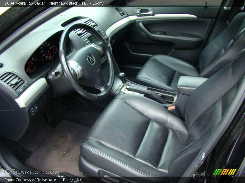 Nighthawk Black Pearl / Ebony 2004 Acura TSX Sedan