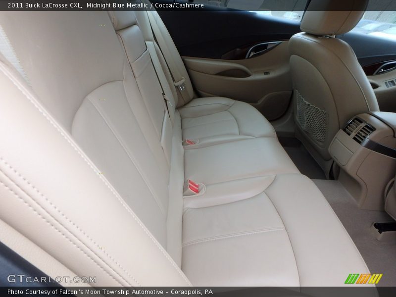 Midnight Blue Metallic / Cocoa/Cashmere 2011 Buick LaCrosse CXL