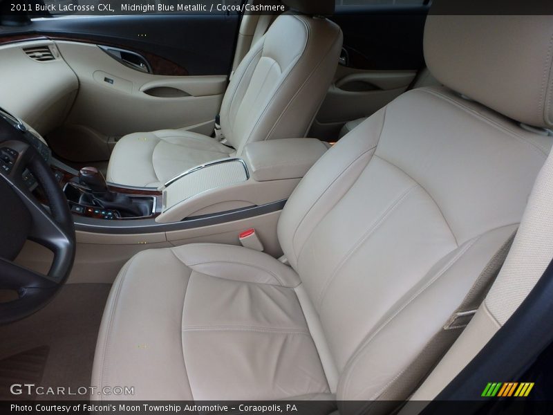 Midnight Blue Metallic / Cocoa/Cashmere 2011 Buick LaCrosse CXL