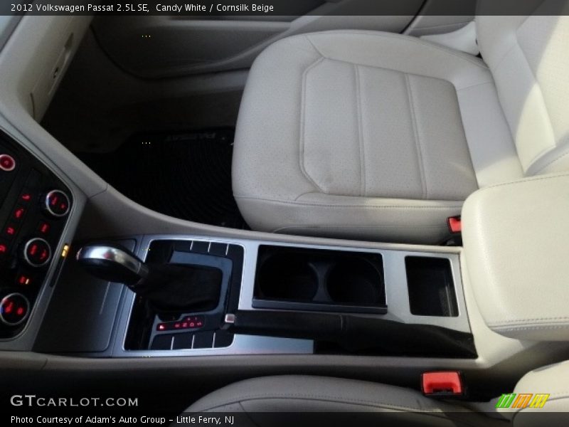 Candy White / Cornsilk Beige 2012 Volkswagen Passat 2.5L SE