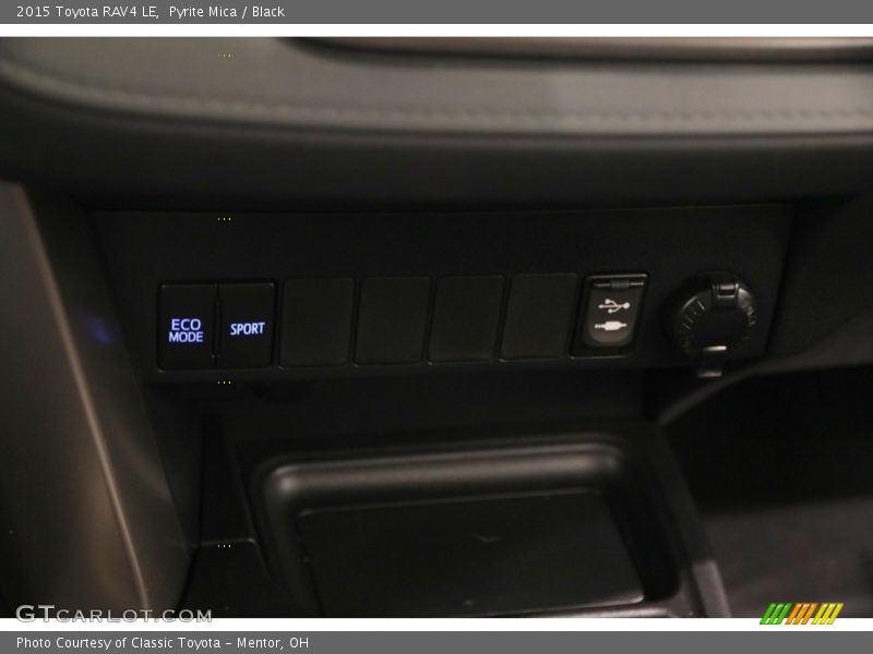 Pyrite Mica / Black 2015 Toyota RAV4 LE