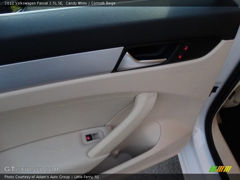 Candy White / Cornsilk Beige 2012 Volkswagen Passat 2.5L SE
