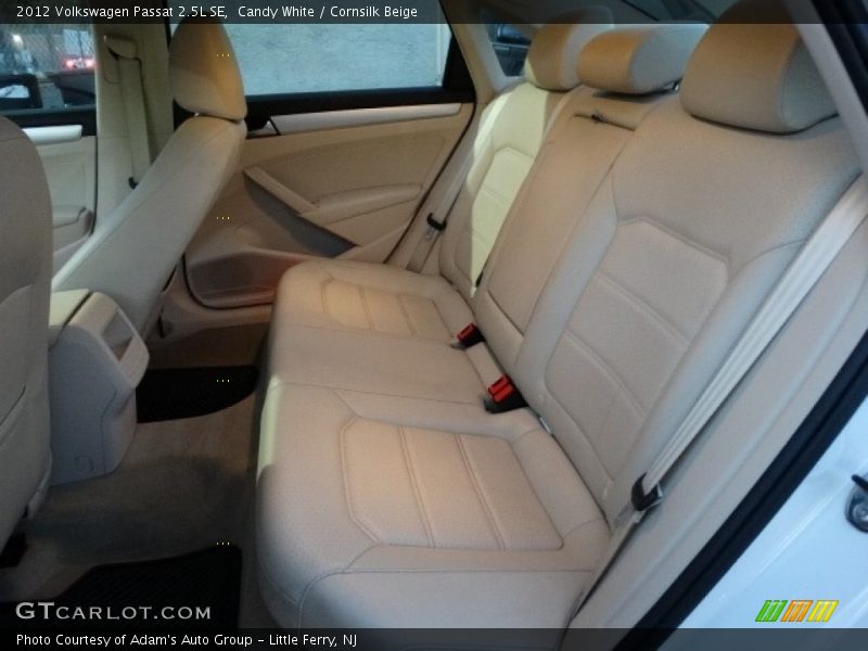 Candy White / Cornsilk Beige 2012 Volkswagen Passat 2.5L SE