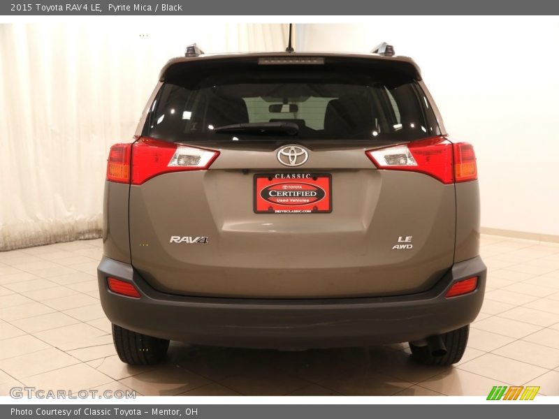 Pyrite Mica / Black 2015 Toyota RAV4 LE