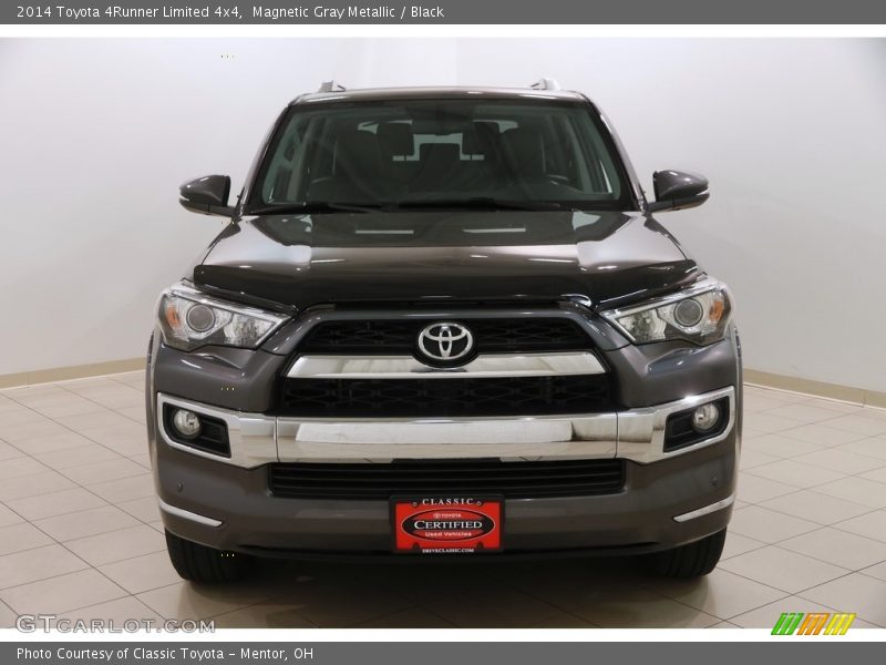 Magnetic Gray Metallic / Black 2014 Toyota 4Runner Limited 4x4