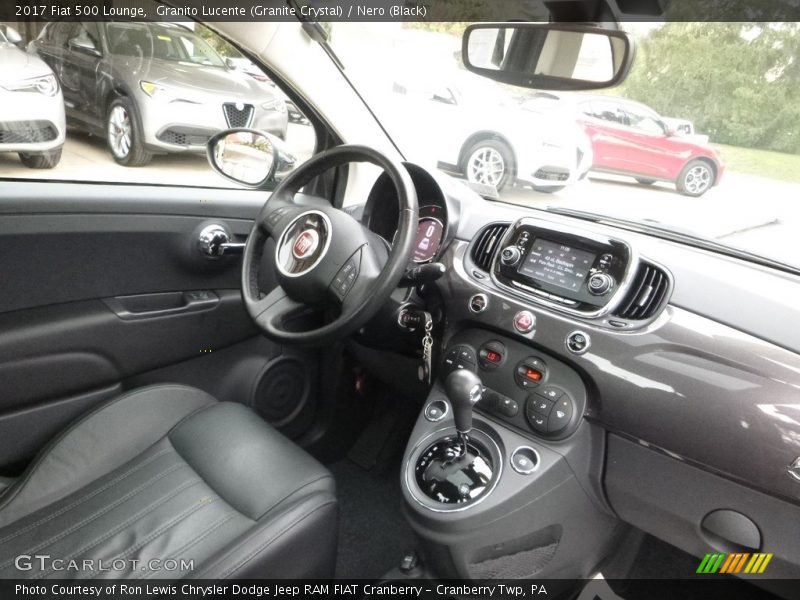 Dashboard of 2017 500 Lounge