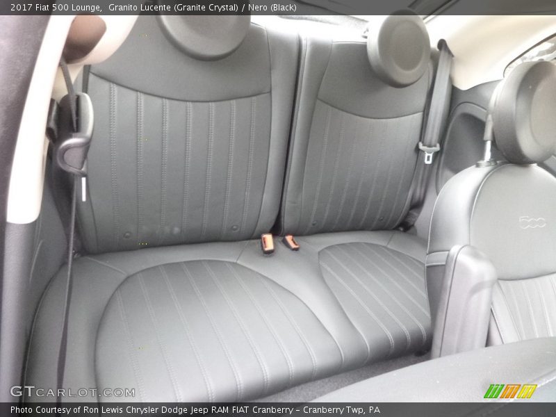 Rear Seat of 2017 500 Lounge