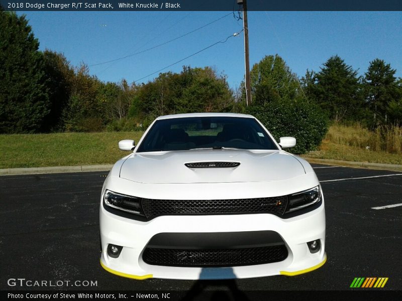 White Knuckle / Black 2018 Dodge Charger R/T Scat Pack