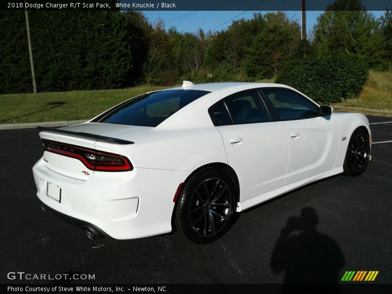 White Knuckle / Black 2018 Dodge Charger R/T Scat Pack